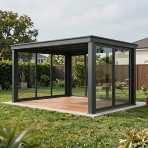 Garden Room & Aluminium Pergola Site Visit